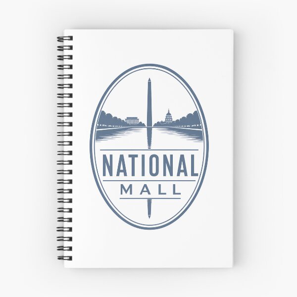 Item preview, Washington DC: National Mall Blue Oval Emblem designed and sold by Fenay Designs.
