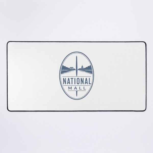Item preview, Washington DC: National Mall Blue Oval Emblem designed and sold by Fenay Designs.