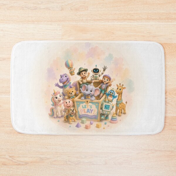 Item preview, Let's Play Toy Box Kids Adventure designed and sold by Texture Studio.