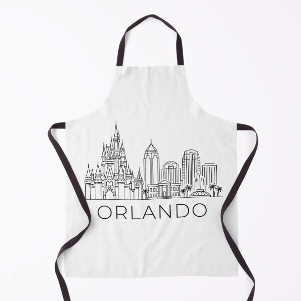 Item preview, Orlando Skyline Minimalist Line Art – Florida Travel designed and sold by raedattia.