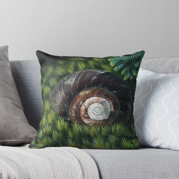 Item preview, Forest Snail Bertia setzeri Among the Moss designed and sold by Anna Ratkevich.