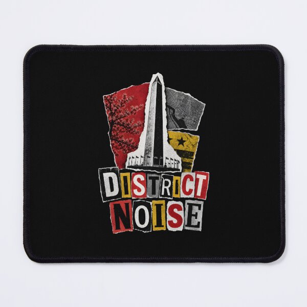 Item preview, Washington DC: District Noise Torn Collage designed and sold by Fenay Designs.