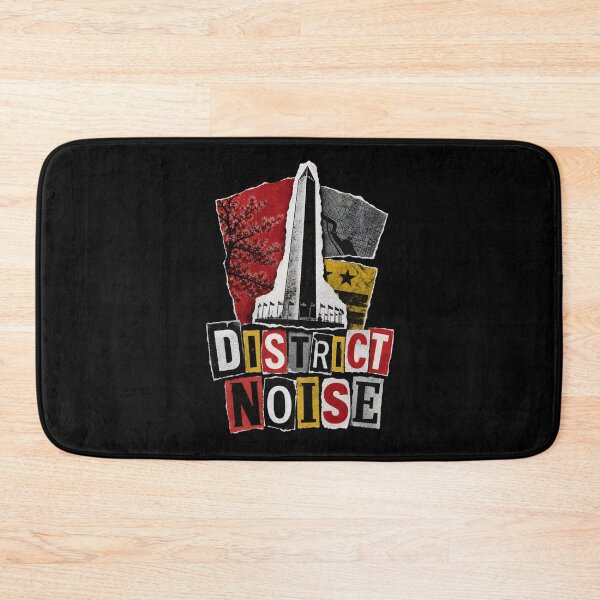 Item preview, Washington DC: District Noise Torn Collage designed and sold by Fenay Designs.
