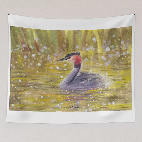 Item preview, Water Bird in Sunshine designed and sold by SoupSouka.