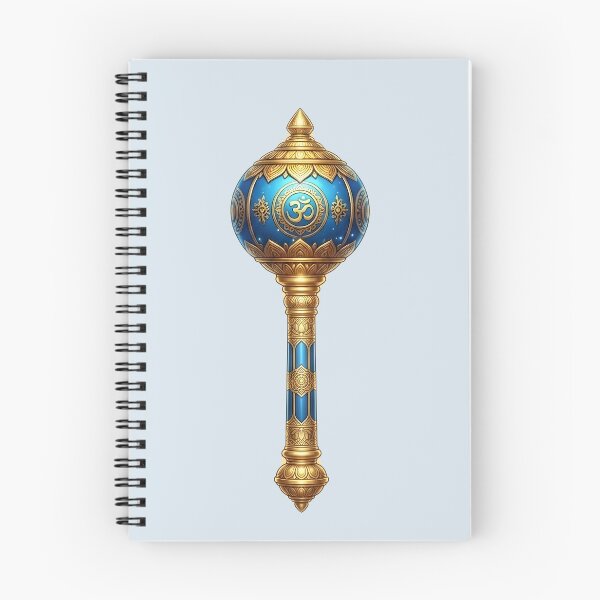 Item preview, Hanuman Gada Sacred Om Symbol designed and sold by hutofdesigns.
