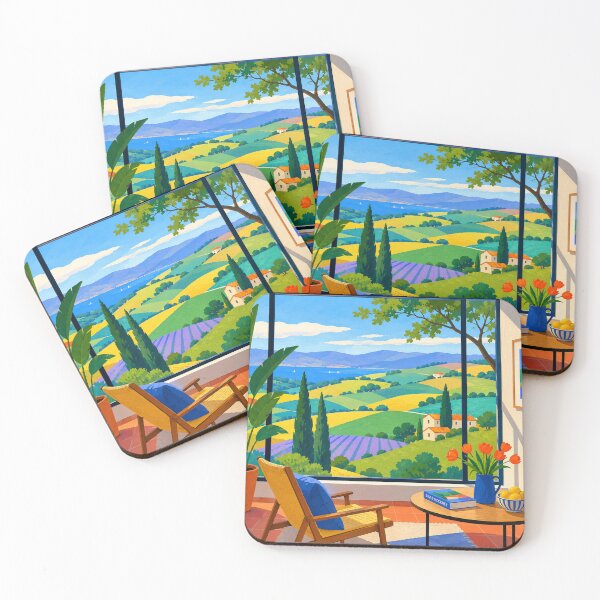 Item preview, Cozy Interior Landscape Window designed and sold by carlastormy.