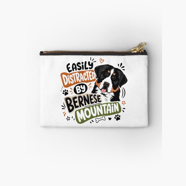 Item preview, Easily Distracted By Bernese Mountain Dog Owner Pet Parent designed and sold by HumansStuck12.