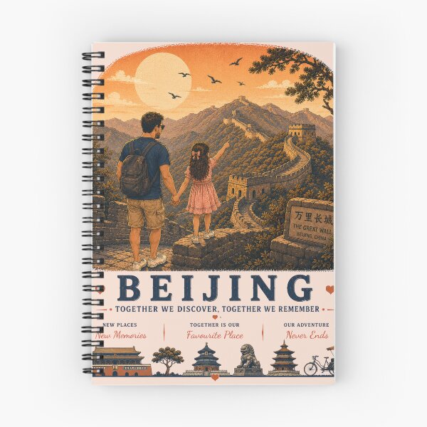 Item preview, Beijing Father Daughter Duo Together We Discover Together We Remember designed and sold by BagFactoryUK.