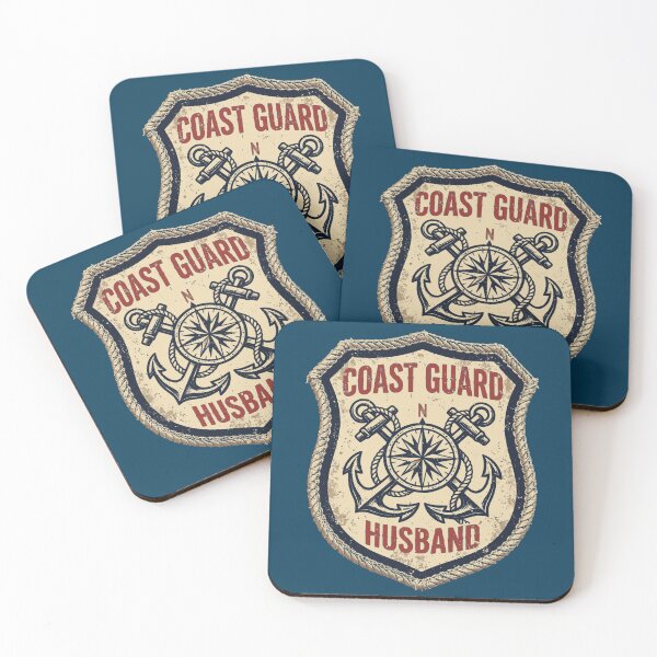 Item preview, Coast Guard Husband Vintage Maritime Gift | Proud Military Spouse Design designed and sold by Coasties.