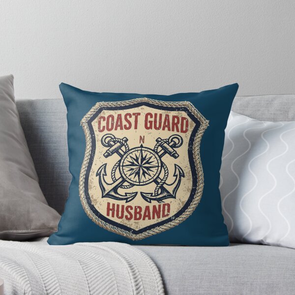 Item preview, Coast Guard Husband Vintage Maritime Gift | Proud Military Spouse Design designed and sold by Coasties.