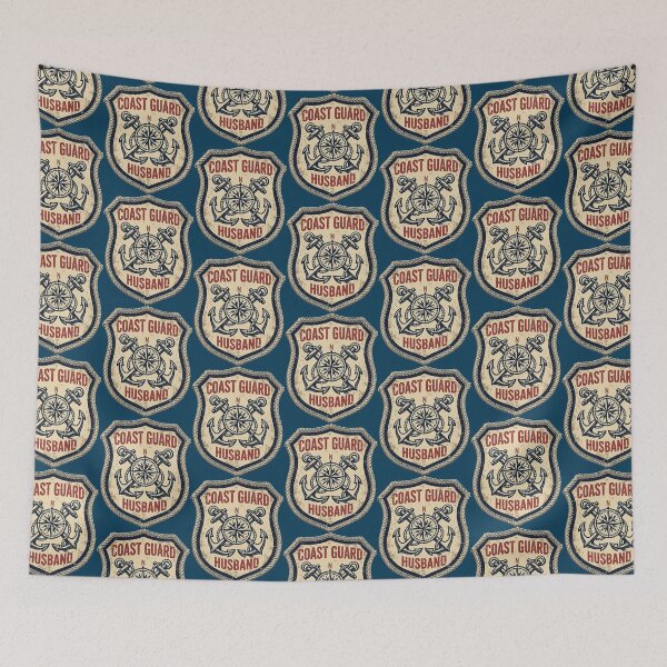 Item preview, Coast Guard Husband Vintage Maritime Gift | Proud Military Spouse Design designed and sold by Coasties.