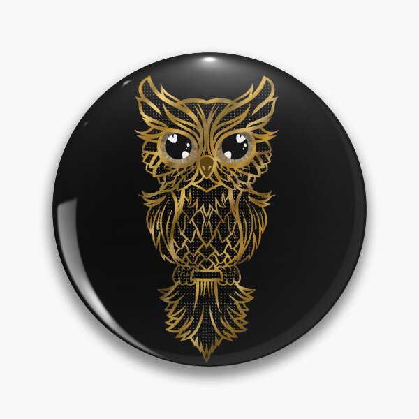 Item preview, Gold Owl, Black Eyes Version designed and sold by Neevyy.
