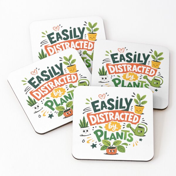 Item preview, Easily Distracted By Plants Gardening Lover designed and sold by HumansStuck12.