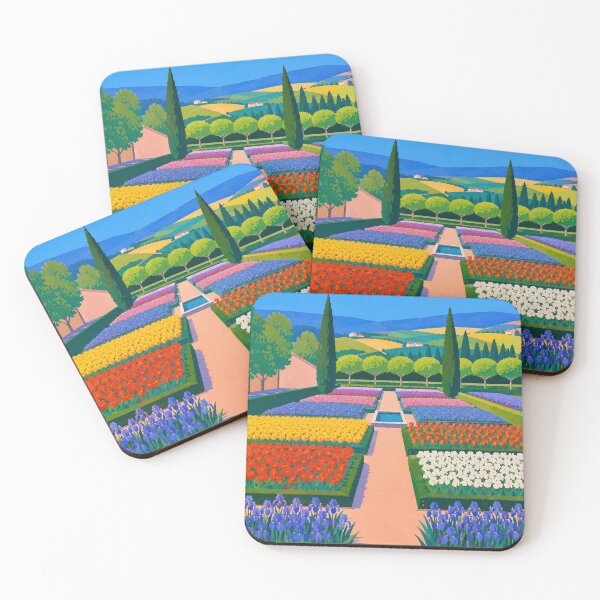 Item preview, Vibrant floral garden  designed and sold by carlastormy.