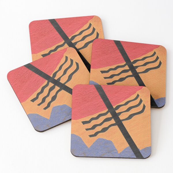 Item preview, Abstract Geometric Collage designed and sold by Kristy Carpenter.