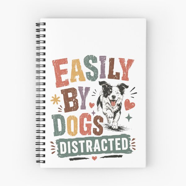 Item preview, Easily By Dogs Distracted Dog Lover Pet Owner designed and sold by HumansStuck12.