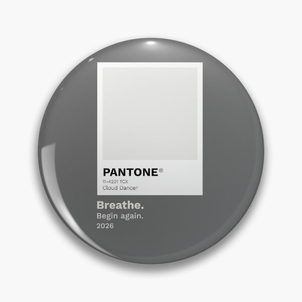 Item preview, Pantone Cloud Dancer 2026 Breathe Design designed and sold by Texture Studio.