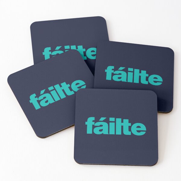 Item preview, Fáilte - Welcome as Gaeilge - Irish - Green designed and sold by unrealindeed.