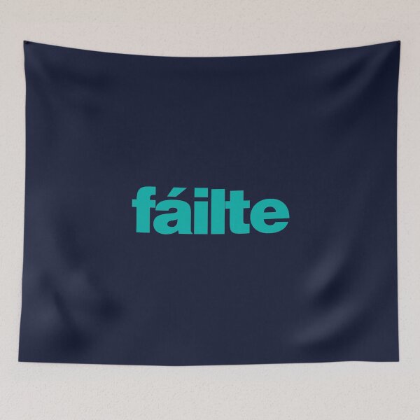 Item preview, Fáilte - Welcome as Gaeilge - Irish - Green designed and sold by unrealindeed.