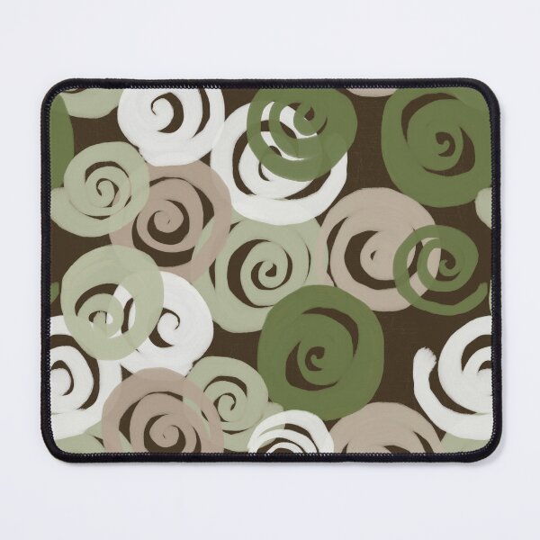 Item preview, Abstract swirl pattern on earth tones designed and sold by Aleksse.