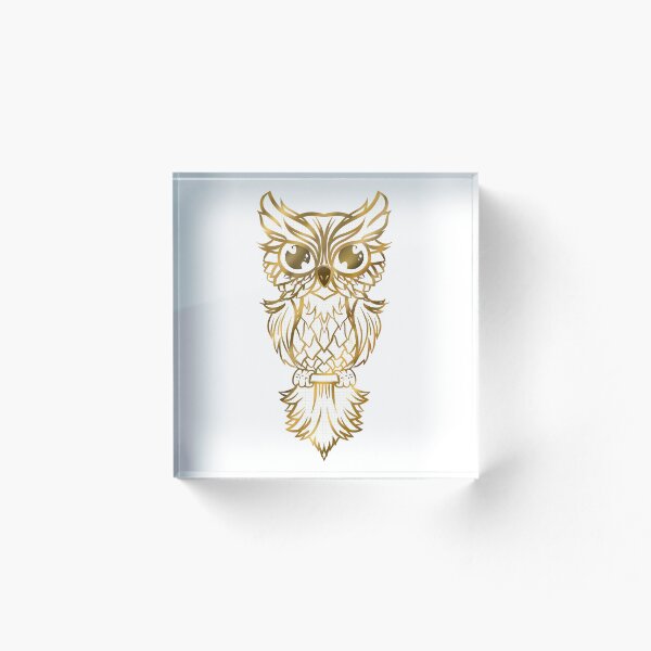 Item preview, Gold Owl, Golden Eyes Version designed and sold by Neevyy.