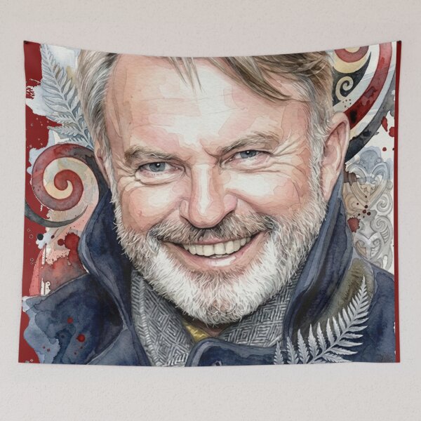 Item preview, Sam Neil, Kiwi Icon designed and sold by Faerieglen.