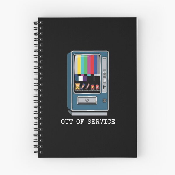 Item preview, OUT OF SERVICE - Retro Vending Machine TV Test Pattern designed and sold by Zazz Lee.