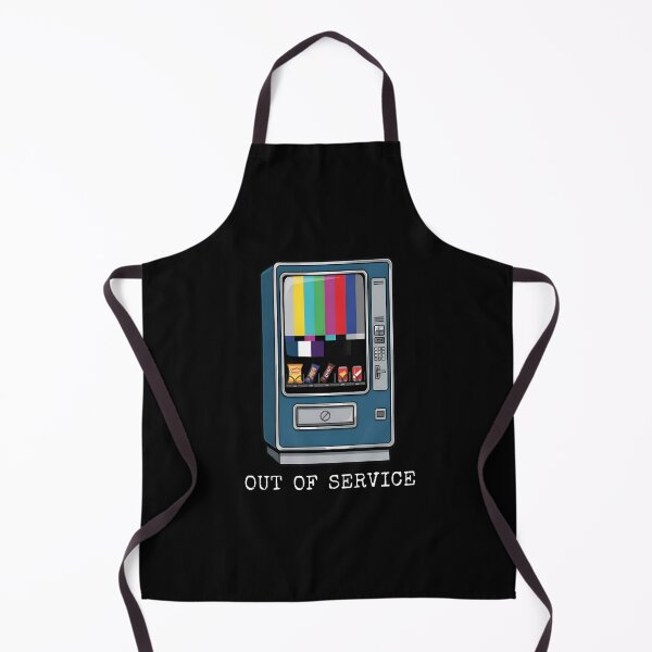 Item preview, OUT OF SERVICE - Retro Vending Machine TV Test Pattern designed and sold by Zazz Lee.