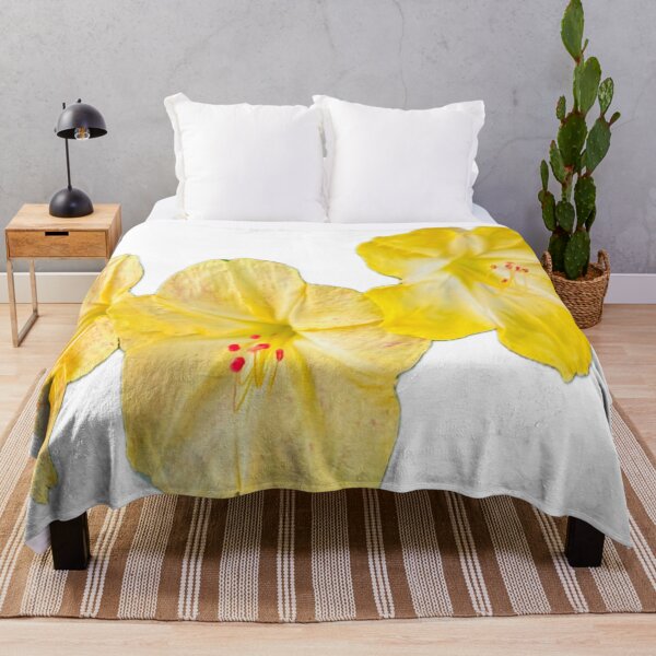 Item preview, Isolated Yellow Four O'Clock Flower Botanical Graphic Cutout designed and sold by BalkanBloom.