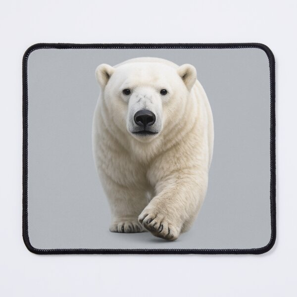 Item preview, Polar Bear Approaching Wildlife Portrait designed and sold by BROHLine Studio.