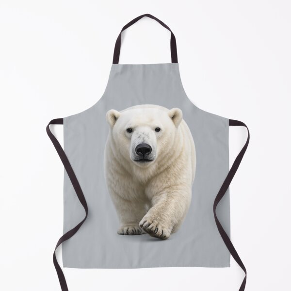 Item preview, Polar Bear Approaching Wildlife Portrait designed and sold by BROHLine Studio.