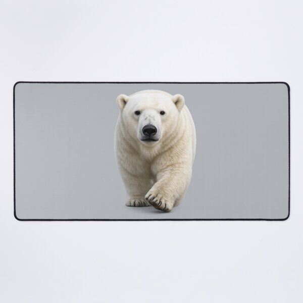 Item preview, Polar Bear Approaching Wildlife Portrait designed and sold by BROHLine Studio.