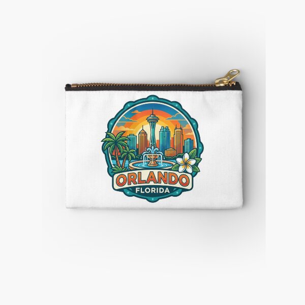 Item preview, Orlando Florida Skyline Vintage Retro Travel designed and sold by raedattia.