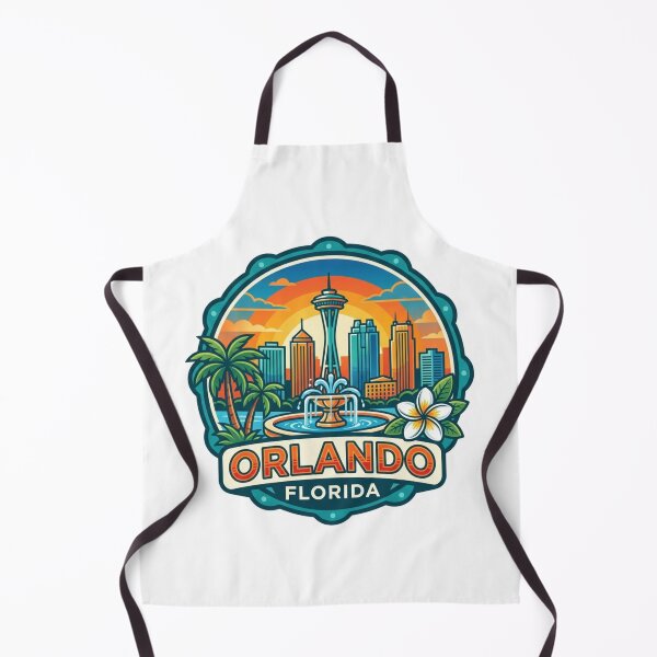 Item preview, Orlando Florida Skyline Vintage Retro Travel designed and sold by raedattia.