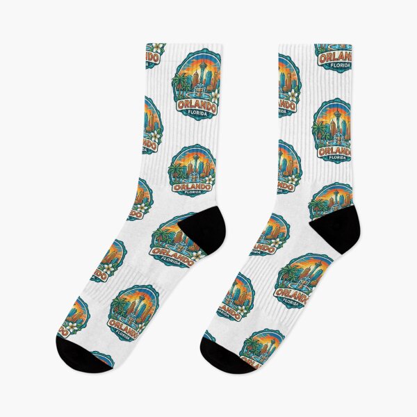 Item preview, Orlando Florida Skyline Vintage Retro Travel designed and sold by raedattia.