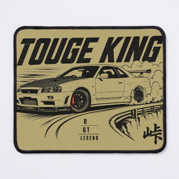 Item preview, Touge King Automotive Streetwear Graphic designed and sold by VoidRebel.