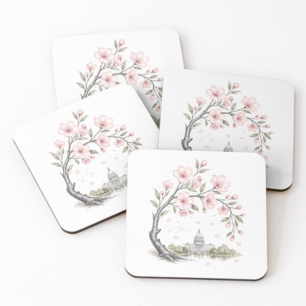 Item preview, Washington DC: Capitol Beneath Cherry Boughs designed and sold by Fenay Designs.