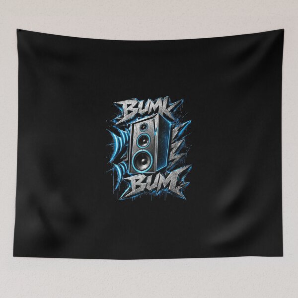 Item preview, bum bum techno t shirt designed and sold by DAX4ART.
