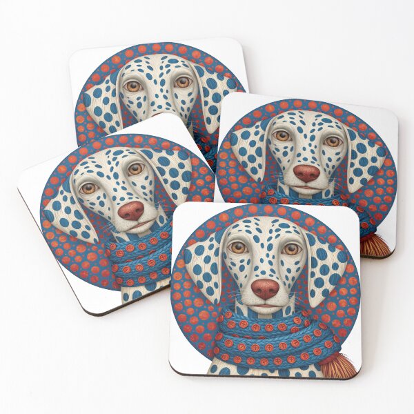 Item preview, T-Shirt - Sticker - Polka Dot Pup: Surreal Charm designed and sold by ForeverPrintsOK.