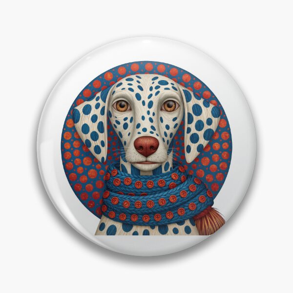 Item preview, T-Shirt - Sticker - Polka Dot Pup: Surreal Charm designed and sold by ForeverPrintsOK.