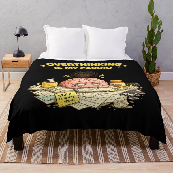 Item preview, Overthinking Is My Cardio designed and sold by RetroPlus.