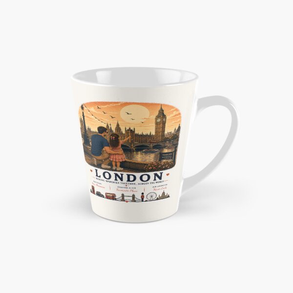 Item preview, Father Daughter Duo London Adventure Artwork designed and sold by BagFactoryUK.