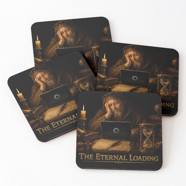 Item preview, The Eternal Loading Renaissance Tech Meme designed and sold by QuantumOasis.