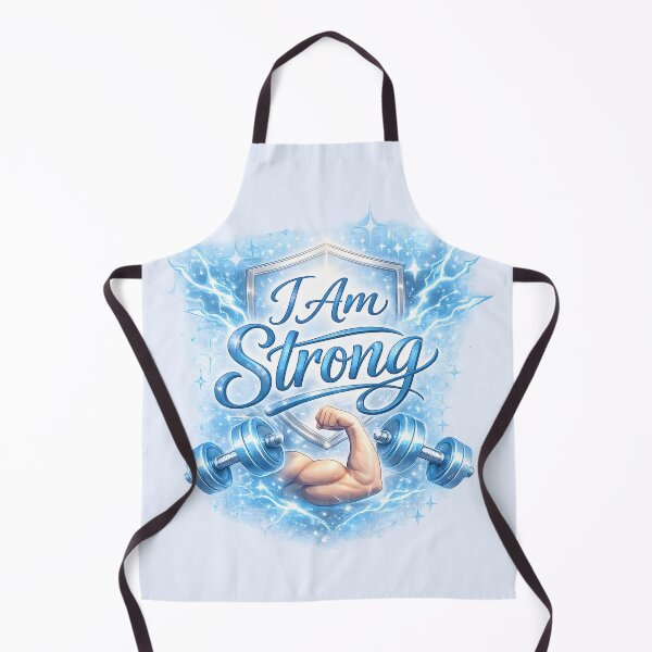 Item preview, I Am Strong Fitness Motivation designed and sold by hutofdesigns.