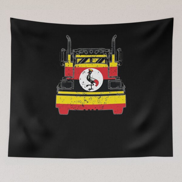 Item preview, Ugandan Trucker Shirt Uganda Flag T Shirts Trucker designed and sold by shoppzee.