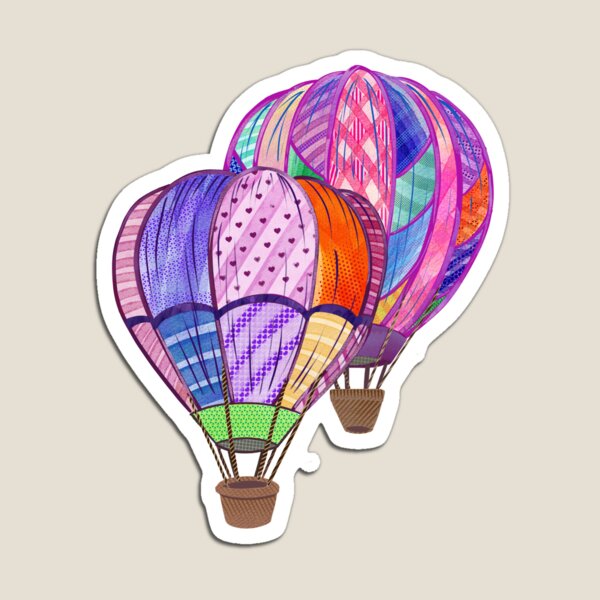 Item preview, Hot Air Balloons Multicolored designed and sold by Neevyy.