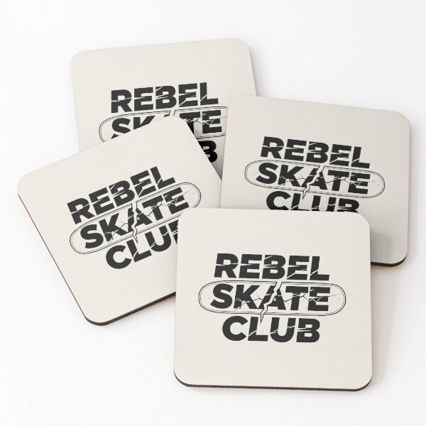 Item preview, Rebel Skate Club Broken Deck Streetwear Logo designed and sold by DigitalArtx-com.