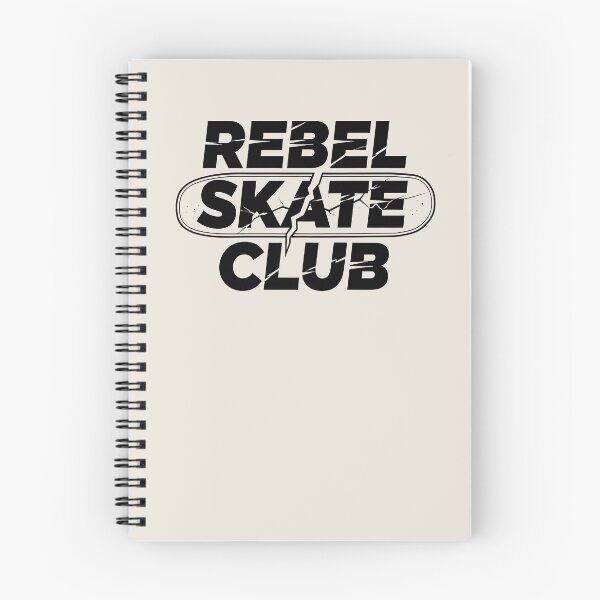 Item preview, Rebel Skate Club Broken Deck Streetwear Logo designed and sold by DigitalArtx-com.