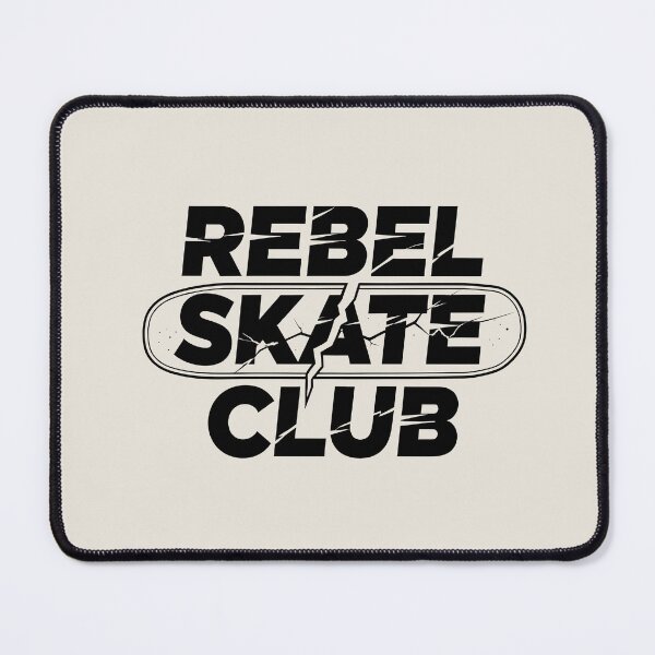 Item preview, Rebel Skate Club Broken Deck Streetwear Logo designed and sold by DigitalArtx-com.