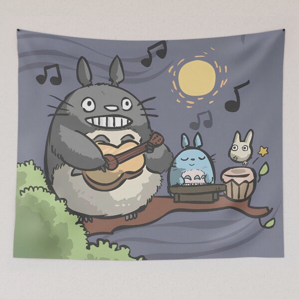 Item preview, Cute kawaii monster sing [[thetotoros]] go -%[ghiblis]%-  aways  designed and sold by uwwooshop.